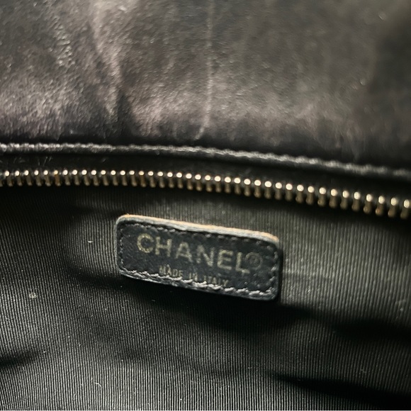 Chanel Choco Bar CC Tote Bag - Picture 9 of 10